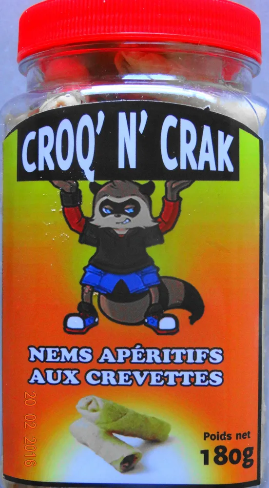Nems apéritifs aux crevettes