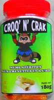 Nems apéritifs aux crevettes & à l'ail