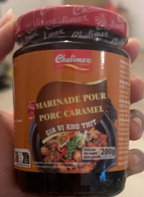 Marinade pour porc caramel