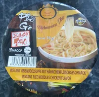 Instant Reisnudelsuppe mit Hähnchenfleischgeschmack