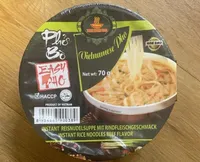 Instant Reisnudelsuppe mit Rindfleischgeschmack