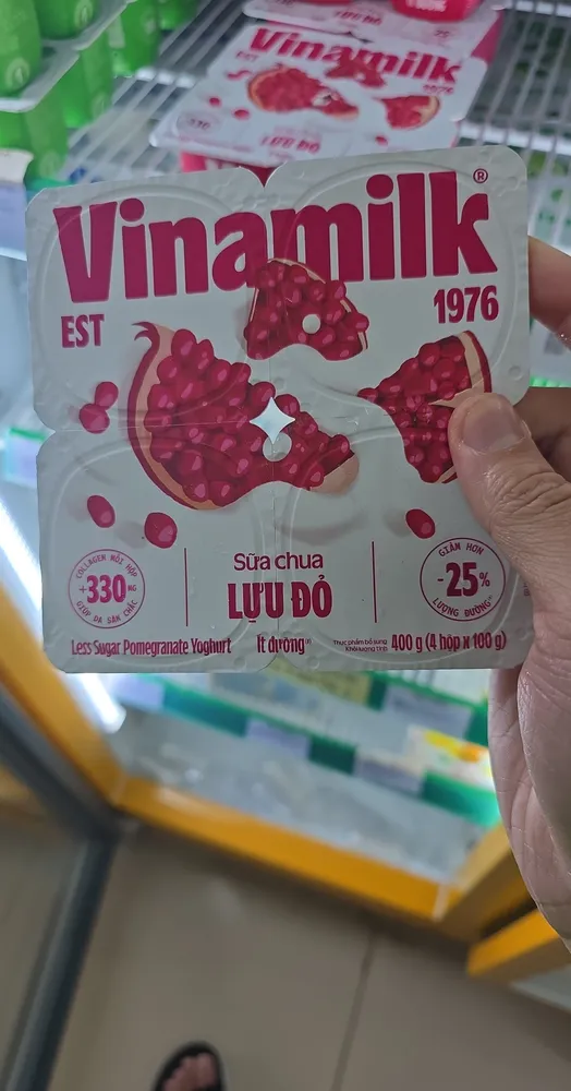 Less Sugar Pomegrande Yogurt