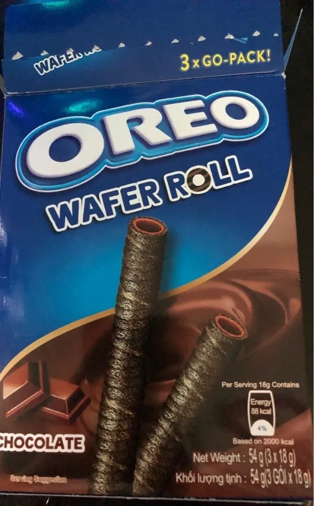 Oreo wafer roll creamy munchy