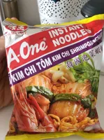 Instant noodles kim chi shrimpgeschmack