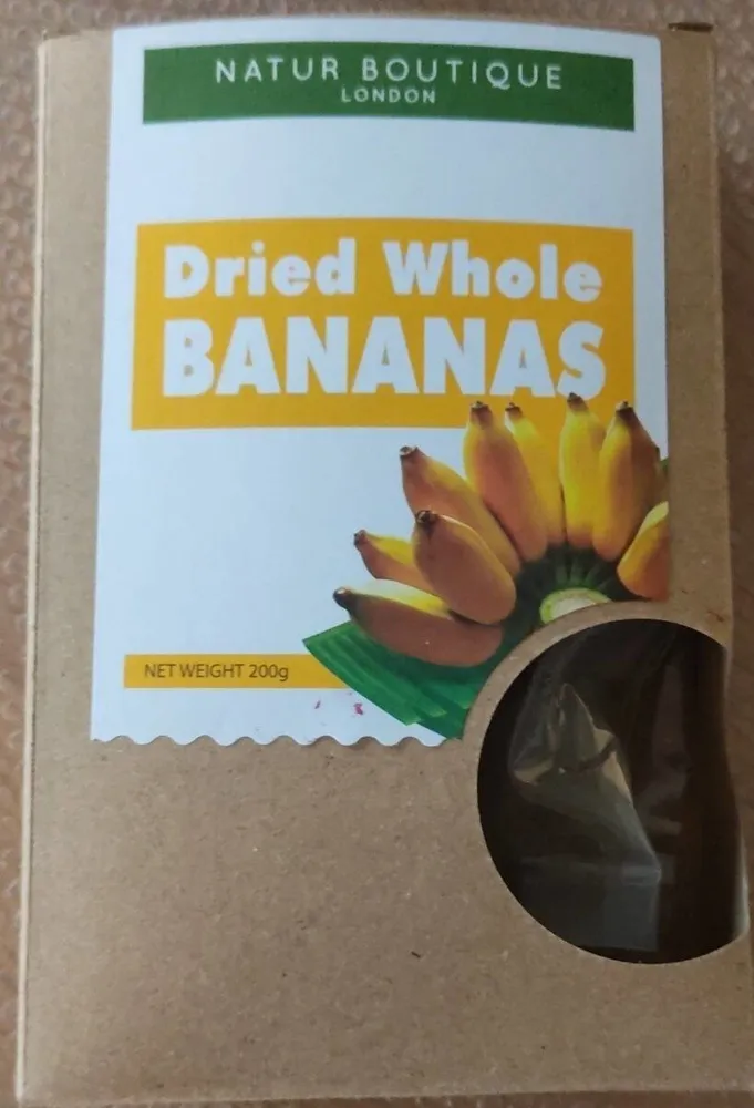 Dried Whole BANANAS
