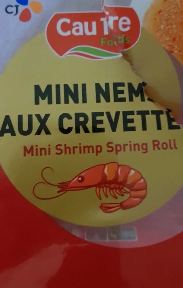 Mini nems au crevettes