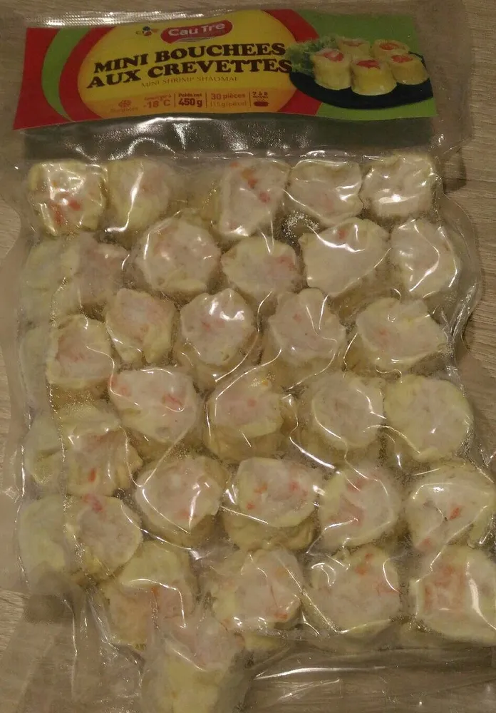 Mini Bouchées aux Crevettes