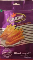 Chips de patate douce en lamelle