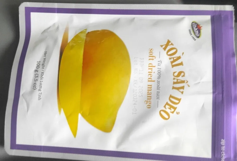 Soft dried mango