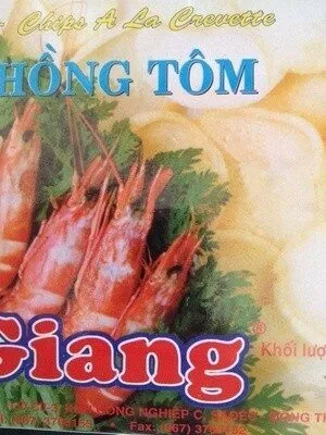 Crevettes chinoises