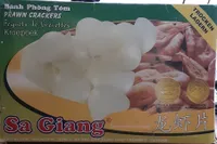 Garnelenchips unfrittiert (Kroepoek)