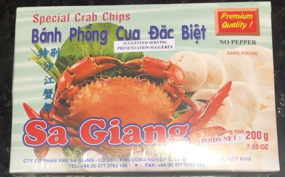 Chips de Crabes