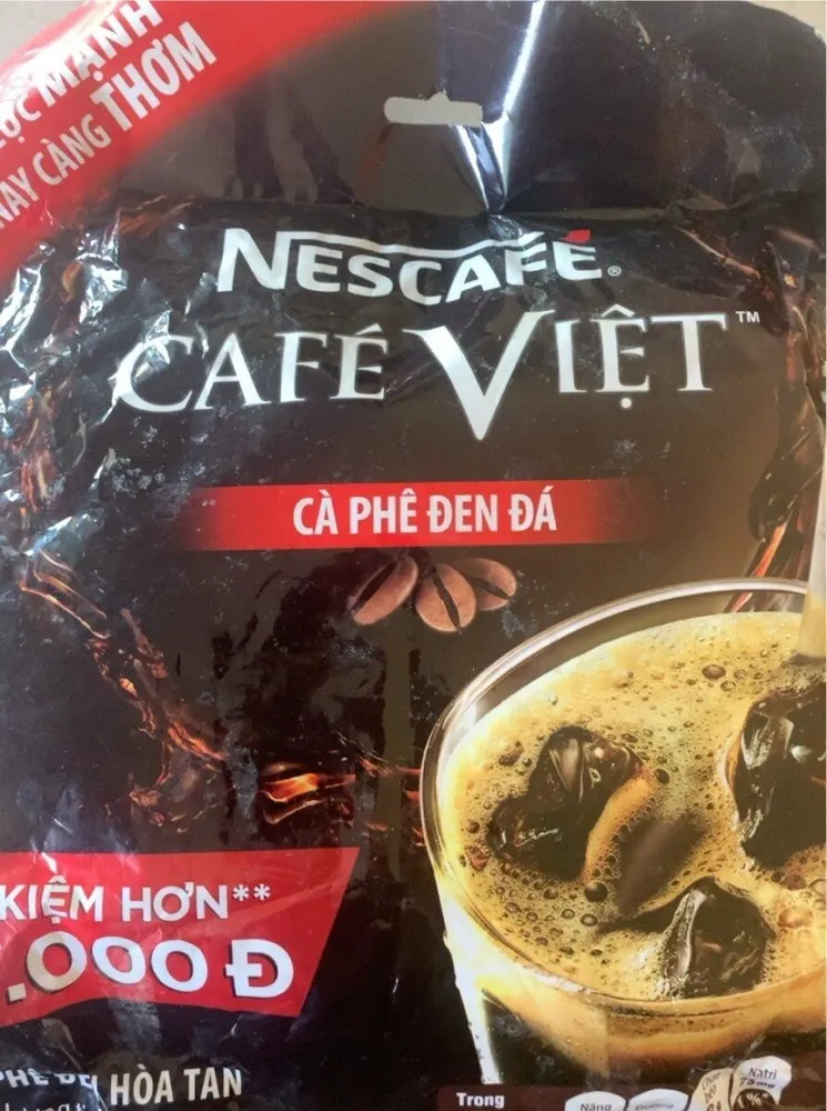 Nescafe Iced Black Coffee Bag 12 35
