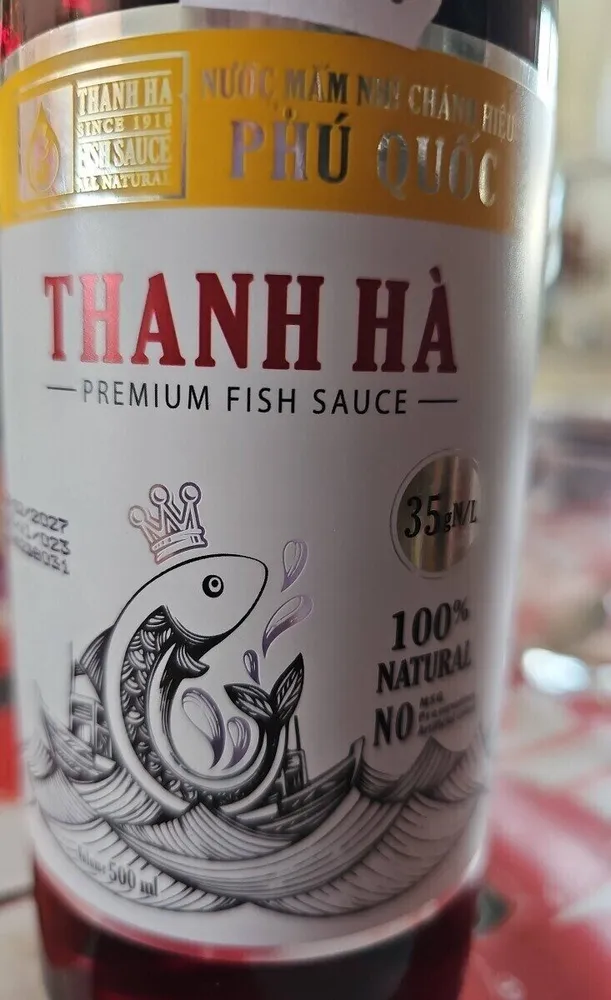 Premium fish sauce