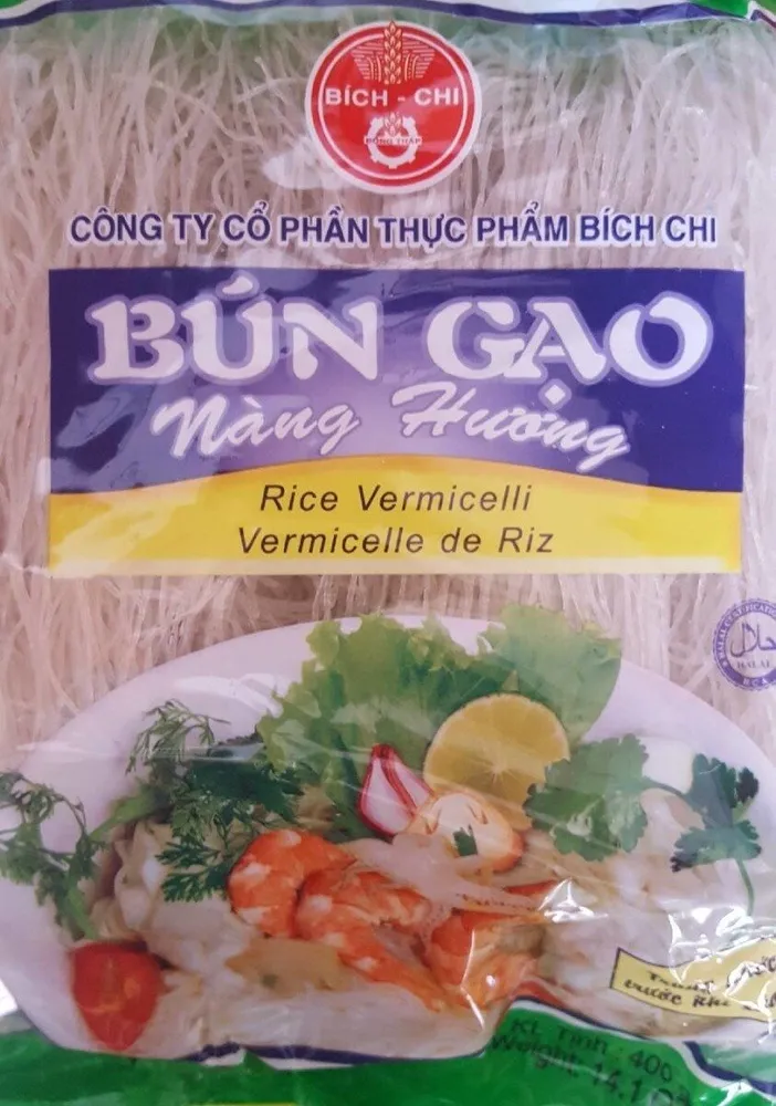 Bun Gao Rice Vermicel. 400g (reisnudeln)
