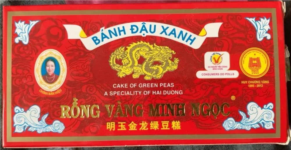 Ming Yu Jinlong Green Mung Bean Sweet Pastry