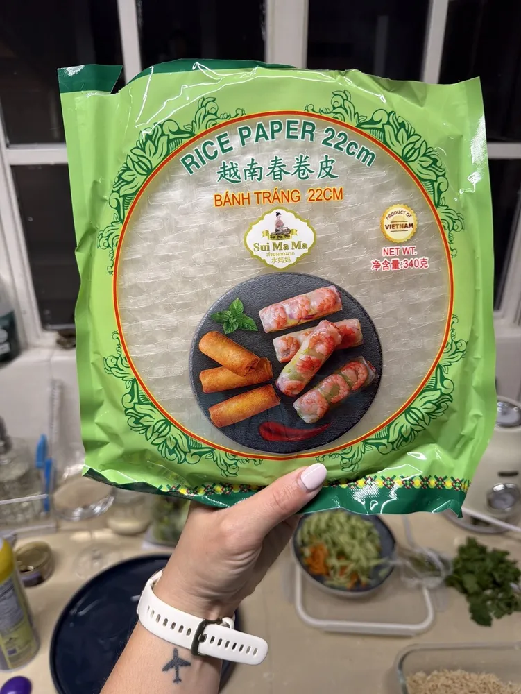 Vietnamese Rice Roll