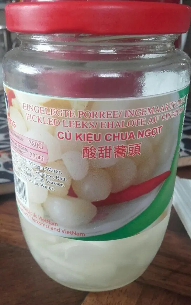 Échalote au vinaigre