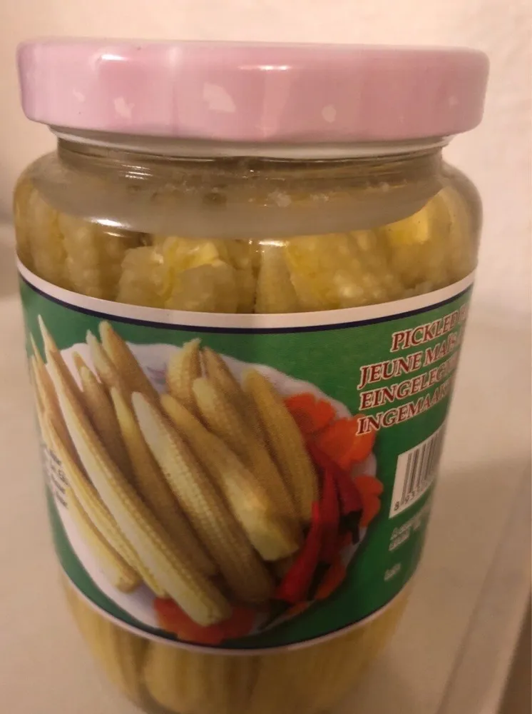Pickled baby corn