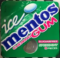 Ice Mentos Chewing Gum - Spearmint