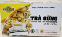 Hung Phat Ginger Tea 25 Bags 100% Natural Herbal Tea