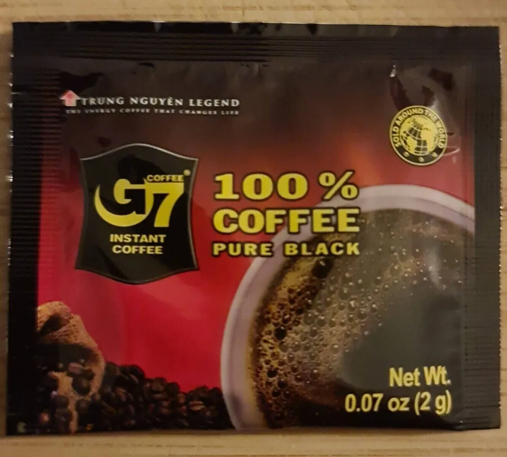 Instant coffee