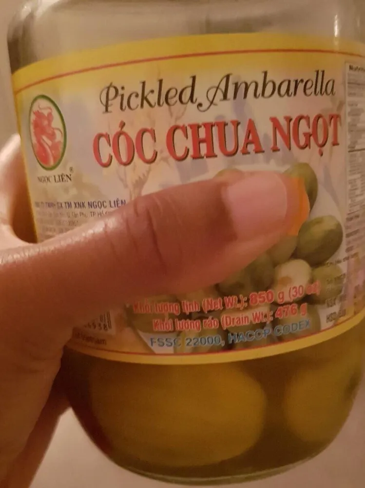 Pickled Baby Ambarella