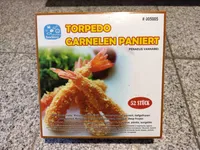 Torpedo Garnelen Paniert
