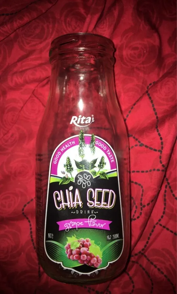 Chia seed dronk - grape  flavor