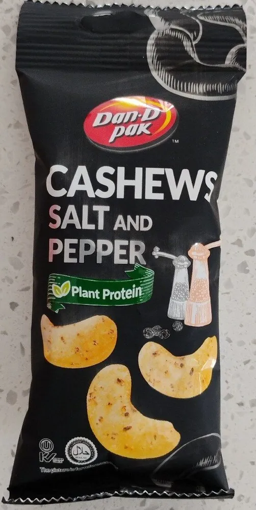 Cashews salt and pepper
