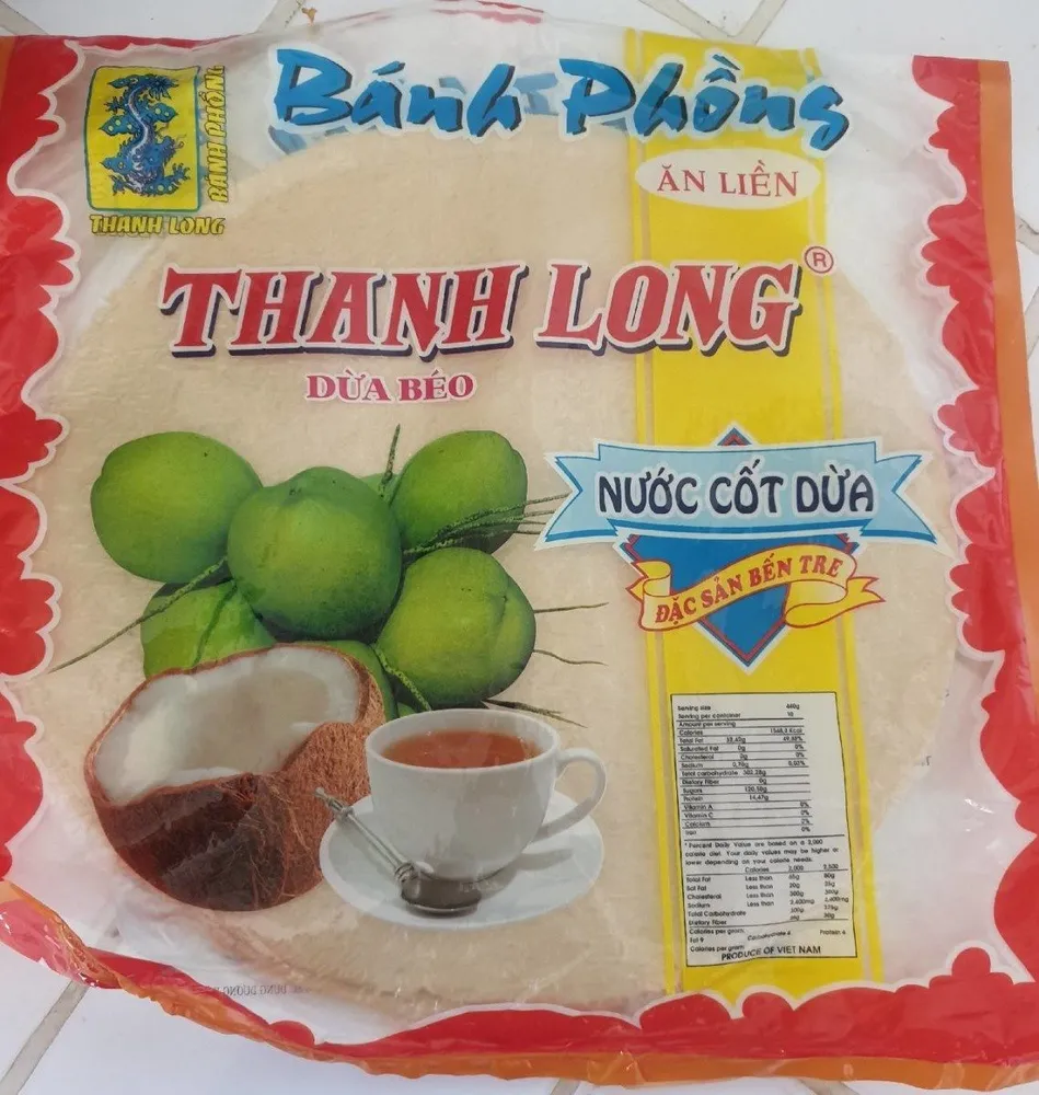 Banh phong nuoc cot dua