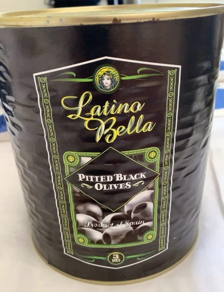 Pitted black Olives