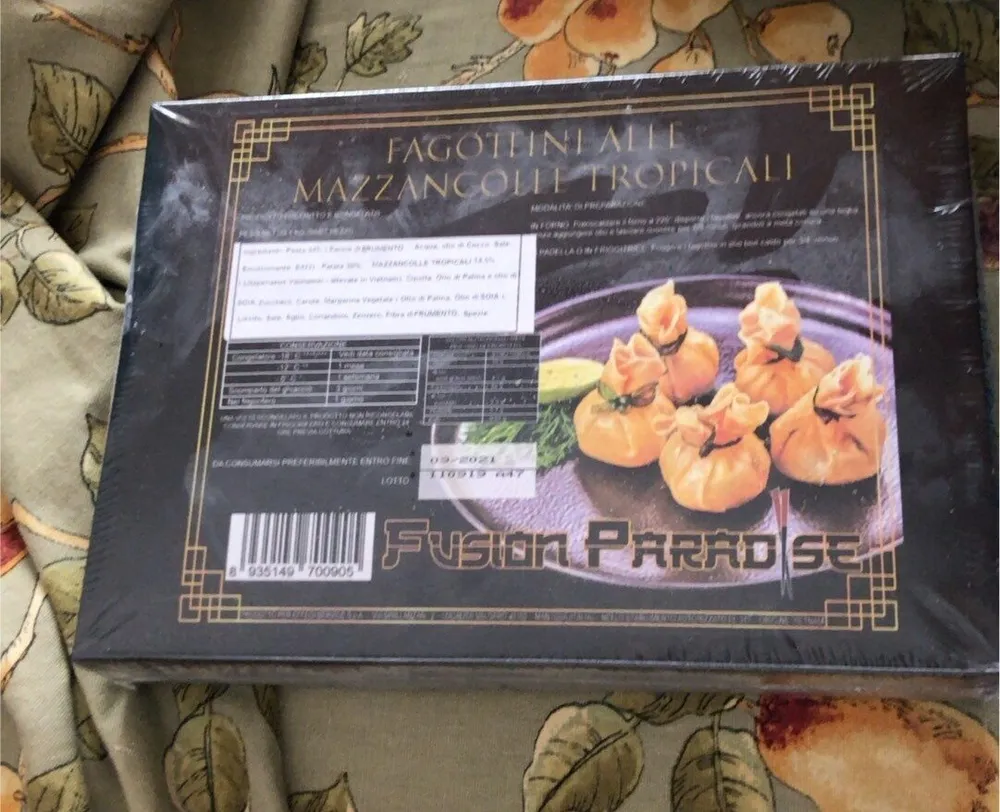 Fagittini mazzancolle tropicali