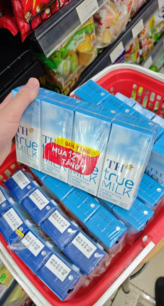 SỮA TH -TRUE MILK IĐ 180ml*4