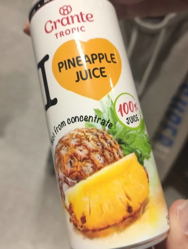 I pineapple juice