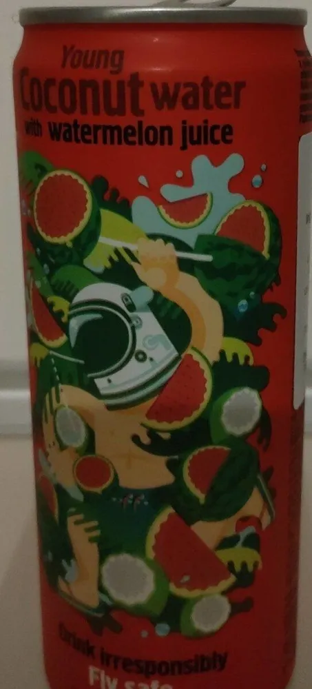 Coconut water with watermelon juice imp