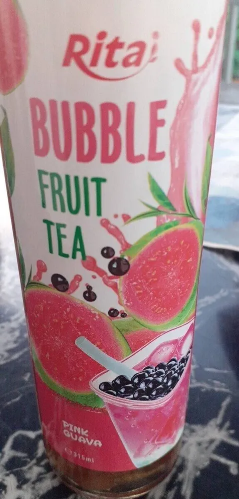 Bubble Fruit Tea Pink Guava