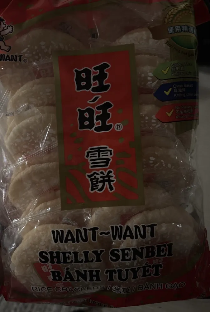 Want Want Shelly Senbei Rice Crackers