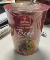 Instant noodle beef flavor