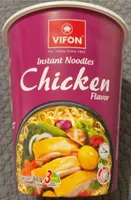 Instant noodles chicken flavor