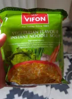 Vegiterian flavour instant noodle soup