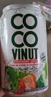 Coco vingt eau de coco à la fraise