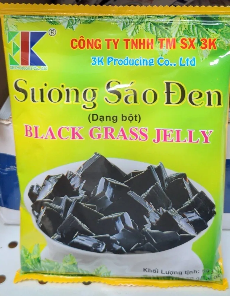 Black grass jelly