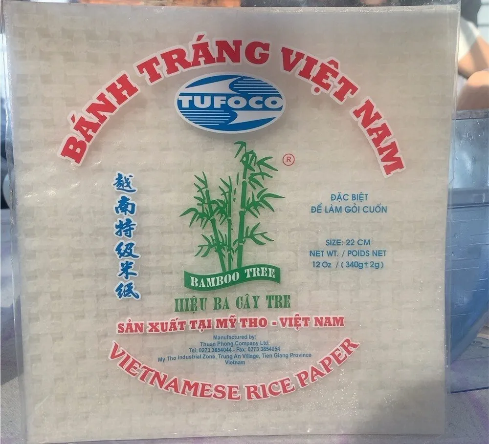Vietnamese rice paper