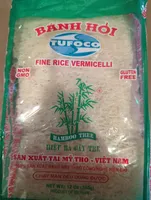 Vermicelle De Riz Fin Blanc Bambou Thuan Phong 340G Vietnam