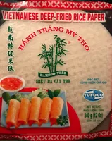 Vietnamese deep fried rice paper
