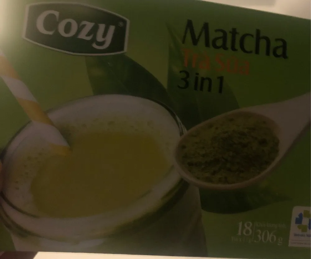 Matcha milk tea