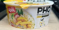Pho rice noodle soup chicken