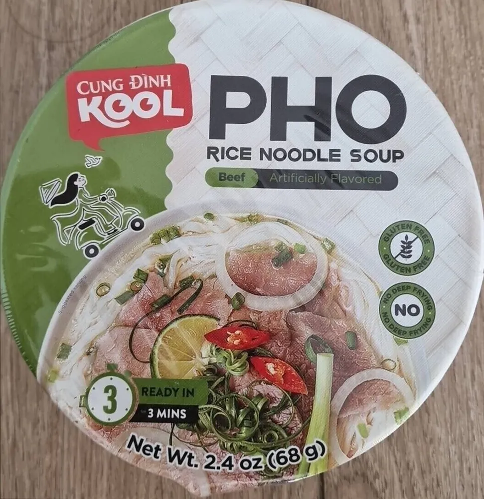 Pho noodle soup Beef