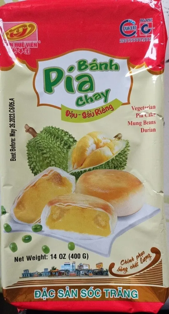 Bánh Pia Chay Durian